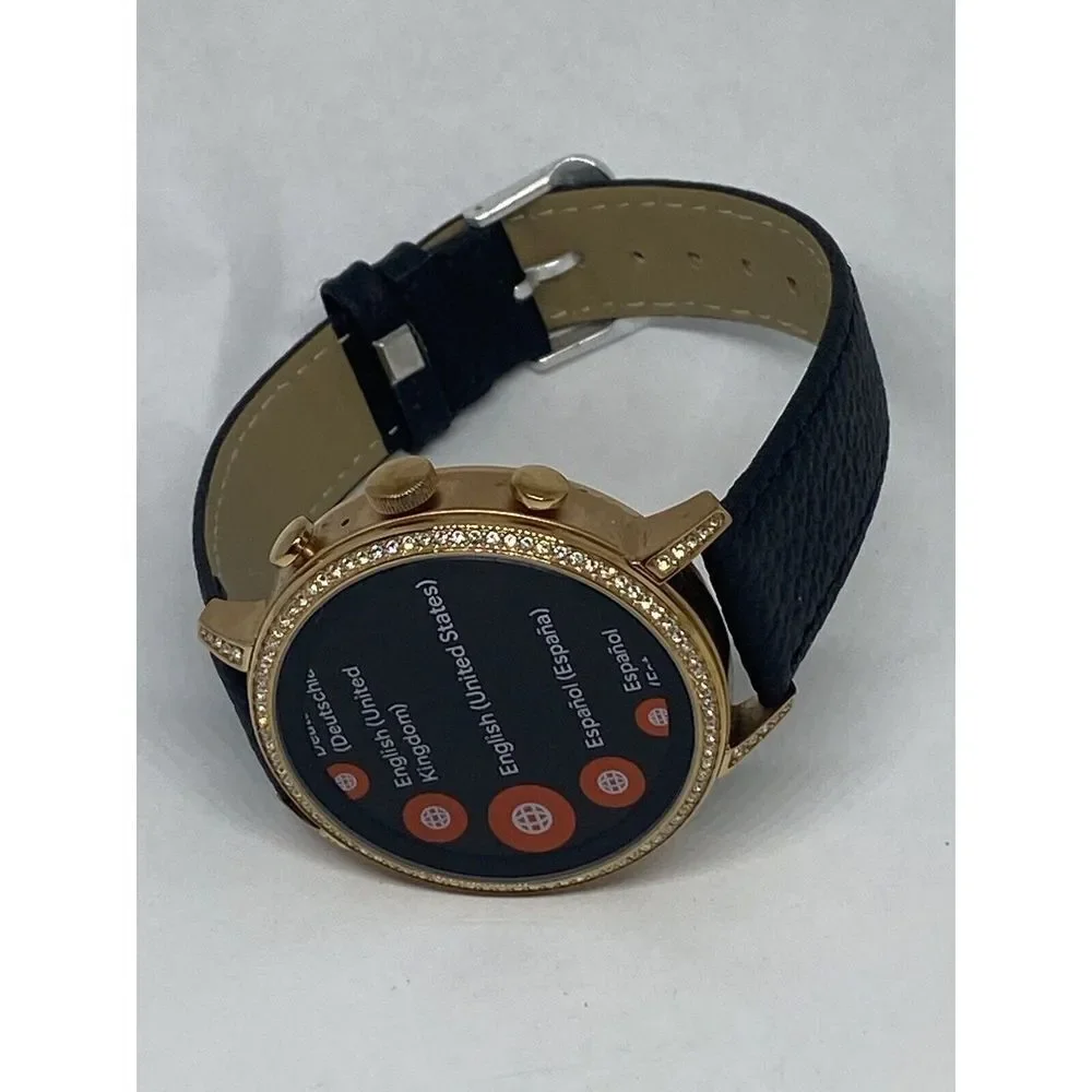 Fossil Gen 4 Authentic Digital Dial Smart Watch Custom Band FTW6030 DC143
